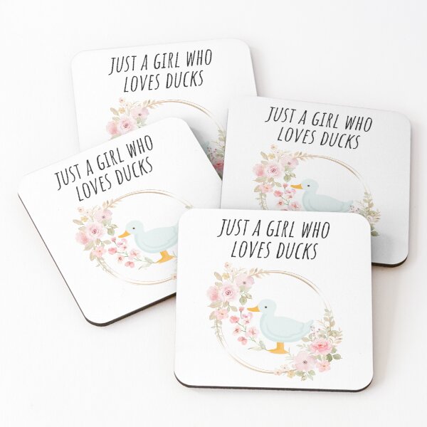 Item preview, Just a Girl who loves Ducks designed and sold by Oreo2020 Creations.