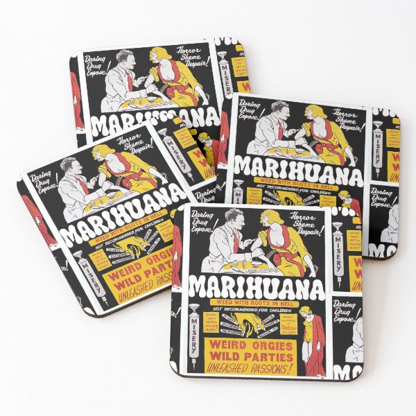 Item preview, MARIHUANA MOVIE POSTER designed and sold by angrypixelart.