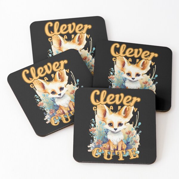 Item preview, Clever, Crafty, And Cute. fox lover designed and sold by FoxVibes.