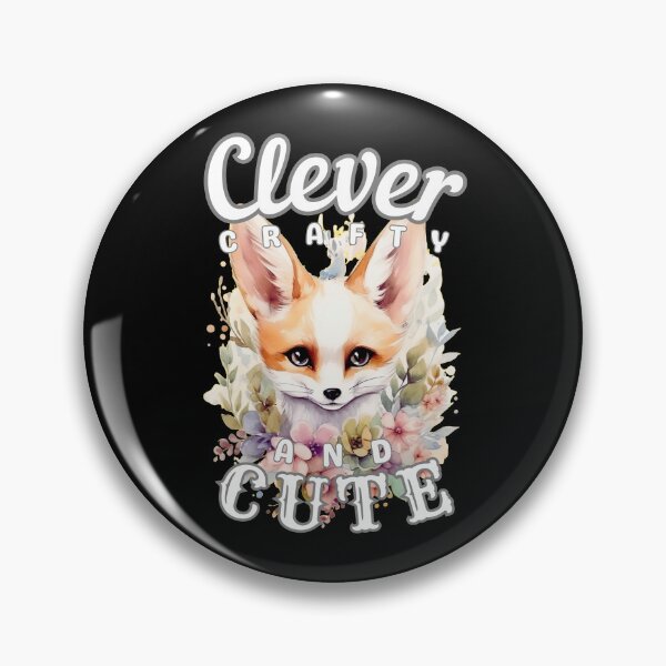 Item preview, Clever, Crafty, And Cute. fox quote designed and sold by FoxVibes.