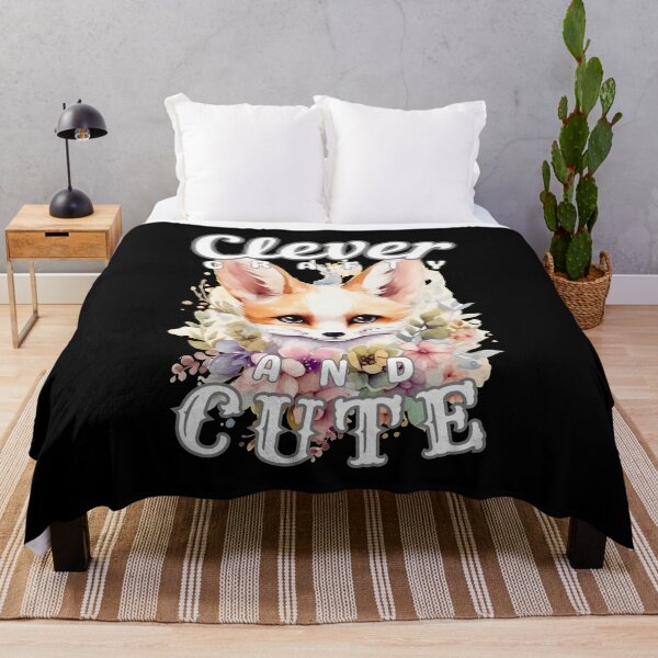 Item preview, Clever, Crafty, And Cute. fox quote designed and sold by FoxVibes.