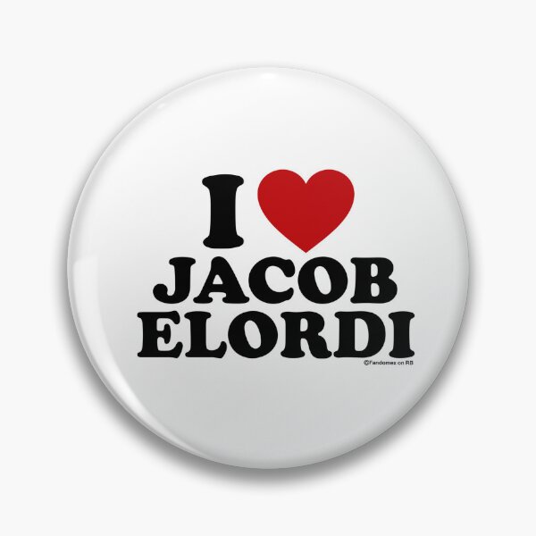 Item preview, I LOVE JACOB ELORDI DESIGN designed and sold by Fandomex.