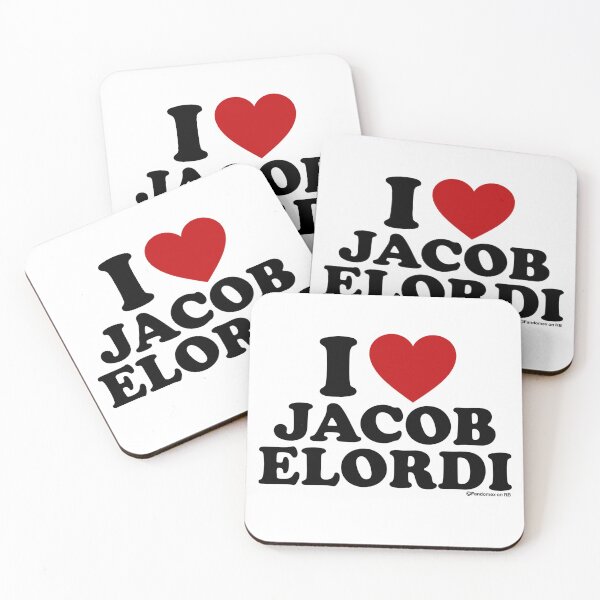 Item preview, I LOVE JACOB ELORDI DESIGN designed and sold by Fandomex.