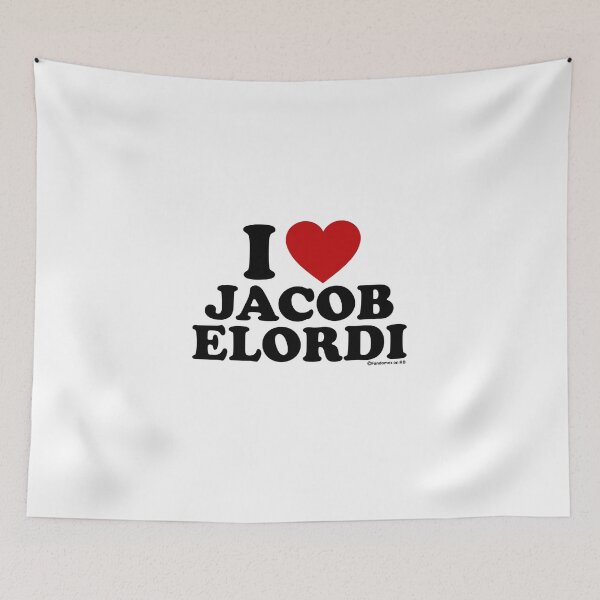Item preview, I LOVE JACOB ELORDI DESIGN designed and sold by Fandomex.