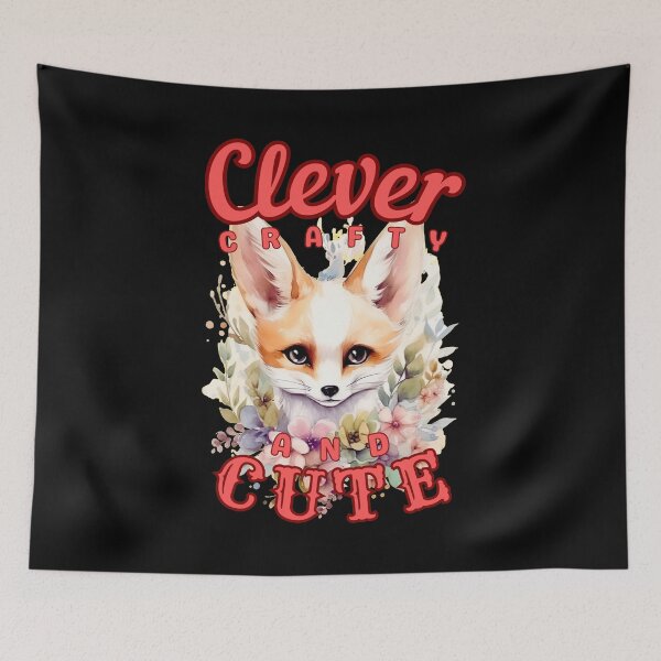 Item preview, Clever, Crafty, And Cute. fox owner designed and sold by FoxVibes.