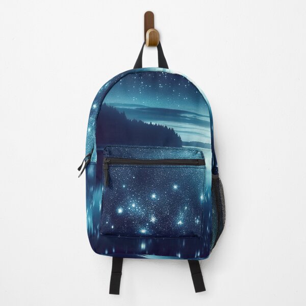 Item preview, Starry Night Over a Serene Lake designed and sold by FIYARO.