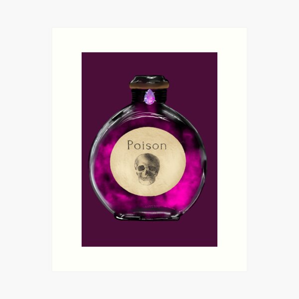 Aperçu de l'œuvre Poison, poison, crâne créée et vendue par Suvenire.
