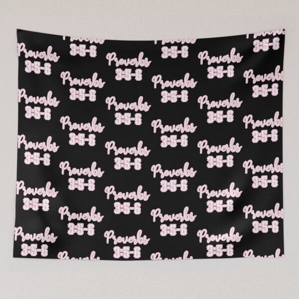 Item preview, Proverbs 3 5 6 designed and sold by kawaii Cookies.