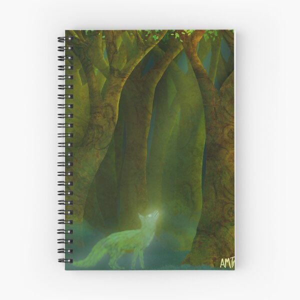 Item preview, Fox Spirit in an Ancient Forest designed and sold by Transcendragons.