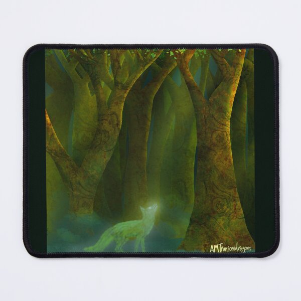 Item preview, Fox Spirit in an Ancient Forest designed and sold by Transcendragons.