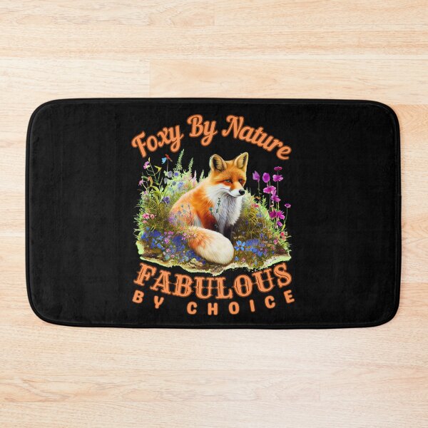 Item preview, Foxy By Nature, Fabulous By Choice. fox portrait designed and sold by FoxVibes.