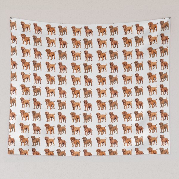 Item preview, Cute Dogue de Bordeaux Dogs designed and sold by TheAnimalZ00.