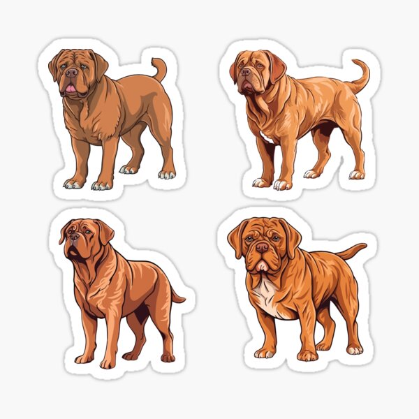 Item preview, Cute Dogue de Bordeaux Dogs designed and sold by TheAnimalZ00.