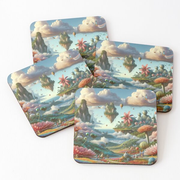 Item preview, Surreal Landscape with Whimsical Elements designed and sold by FIYARO.