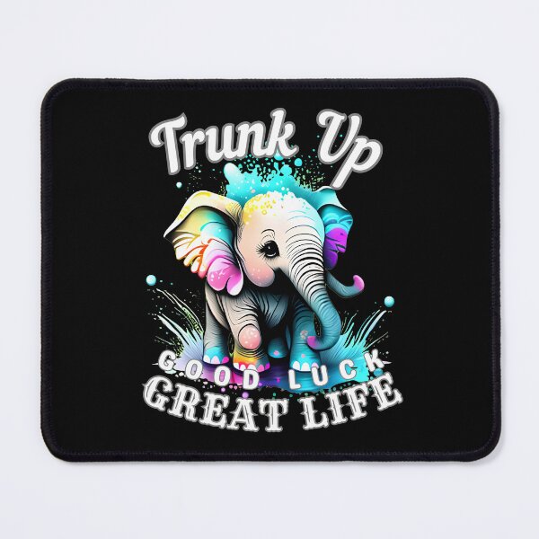 Item preview, Trunk Up, Good Luck, Great Life designed and sold by ElephantVibes.