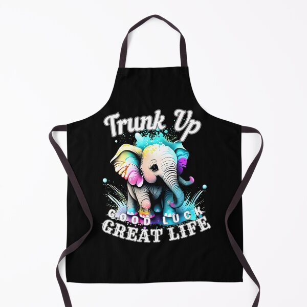 Item preview, Trunk Up, Good Luck, Great Life designed and sold by ElephantVibes.