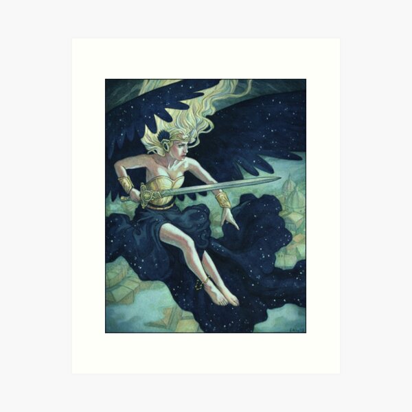 Item preview, The Sentinel designed and sold by Elisabeth Alba Illustration.