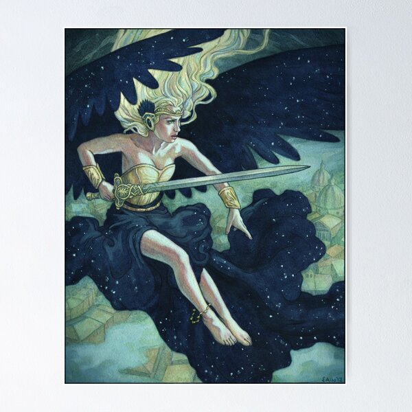 Item preview, The Sentinel designed and sold by Elisabeth Alba Illustration.