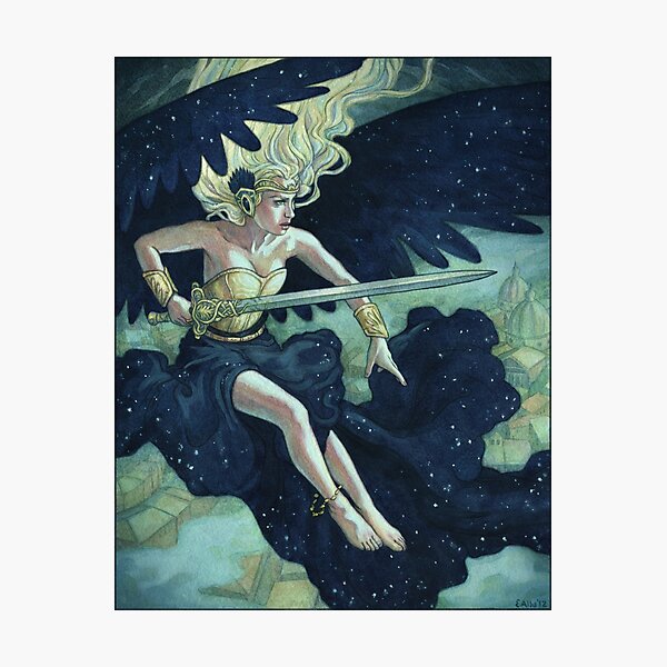 Item preview, The Sentinel designed and sold by Elisabeth Alba Illustration.