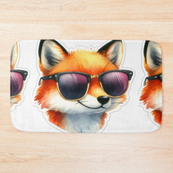 Artikelvorschau, Cooler Rotfuchs mit Sonnenbrille entworfen und verkauft von Star-Fragment.