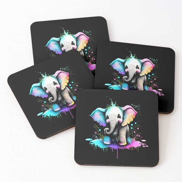 Item preview, Colorful Elephant designed and sold by ElephantVibes.