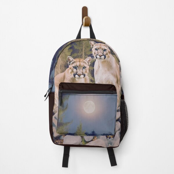 Item preview, Couple of real Pumas in the moonlight designed and sold by RockyRambobo.