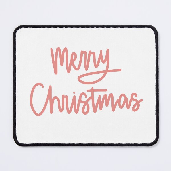 Aperçu de l'œuvre joyeux Noël cursif créée et vendue par enkdesign.