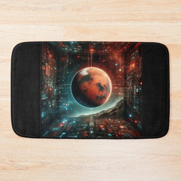 Item preview, Mission to Mars in a Cyber Matrix designed and sold by MagicStrawberry.