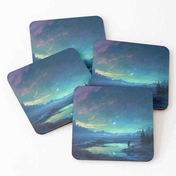 Item preview, Whispers of Aurora: The Tundra's Luminous Ballet designed and sold by oanaunciuleanu.