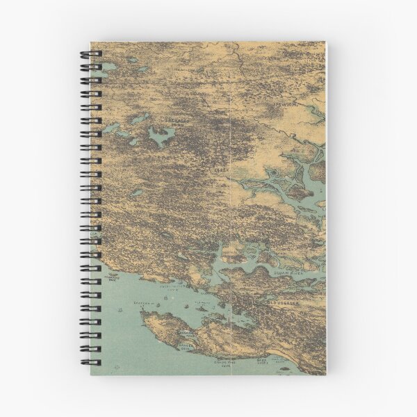 Item preview, Vintage Pictorial Map of Cape Ann (1879) designed and sold by BravuraMedia.