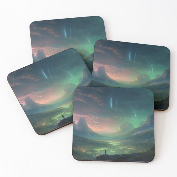 Item preview, Whispers of Aurora: The Tundra's Luminous Ballet designed and sold by oanaunciuleanu.