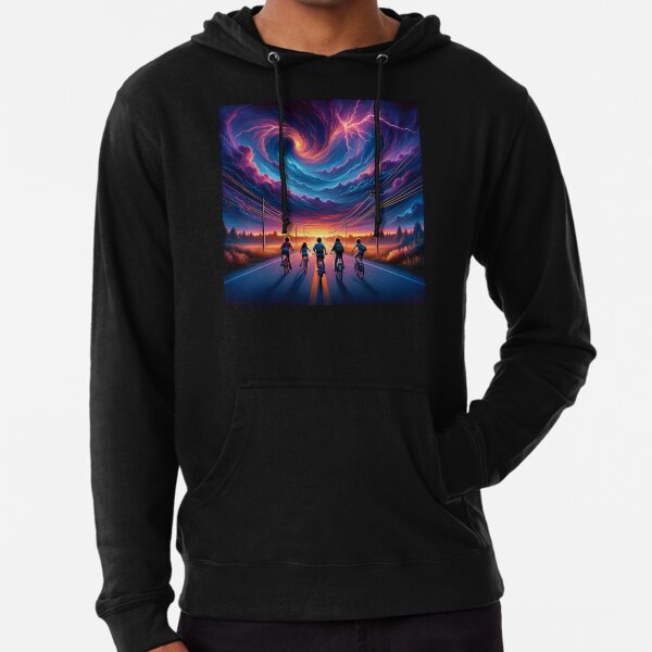 Item preview, Stranger Things Dustin, Mike, Will, Lucas and Once Classic Moment Redesign designed and sold by Trendjoy.