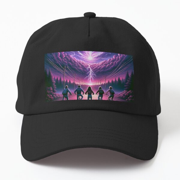 Item preview, Stranger Things Dustin, Mike, Will, Lucas and Once Classic Moment Redesign designed and sold by Trendjoy.