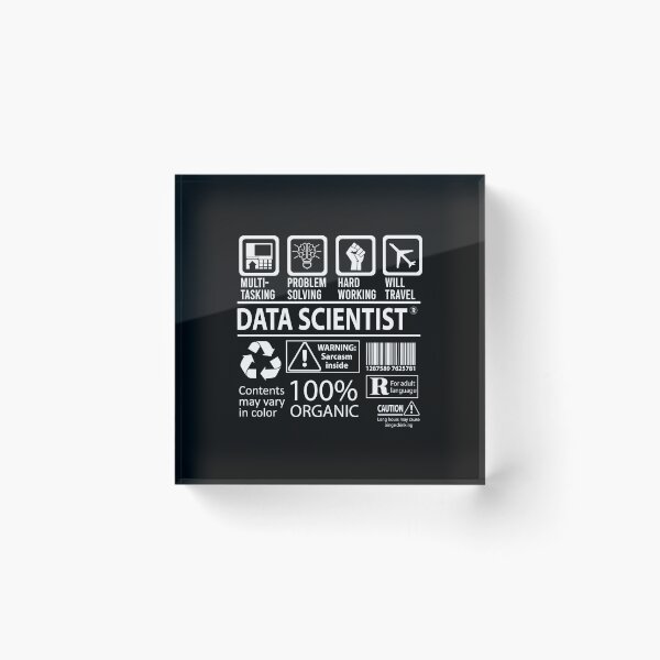 Item preview, Data Scientist - Multitasking designed and sold by analisanta.