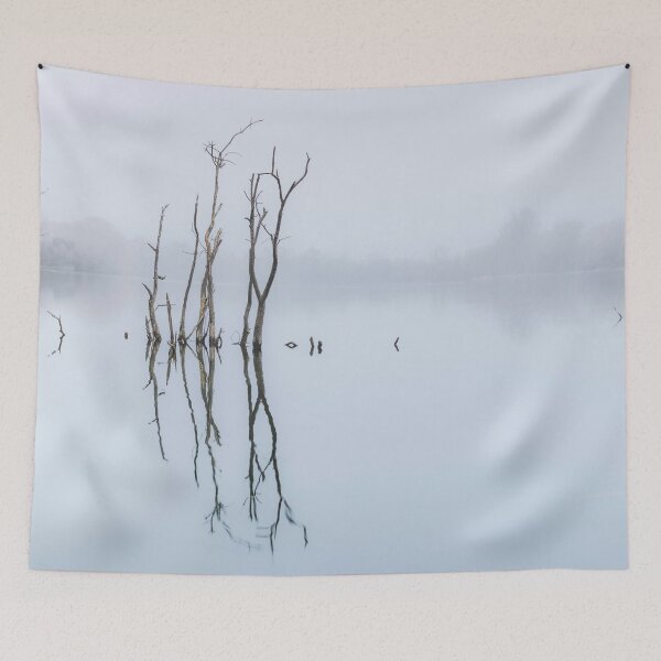 Item preview, Dried Twigs in Calm Waters designed and sold by assaf.