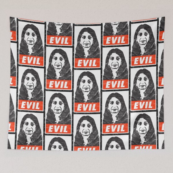 Item preview, Braverman Evil (White Worn Look) designed and sold by politicalamity.