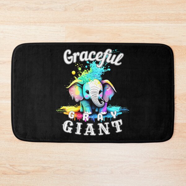 Item preview, Graceful Gray Giant designed and sold by ElephantVibes.