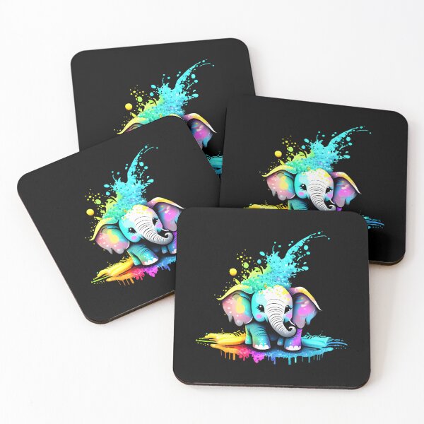 Item preview, Colorful Elephant designed and sold by ElephantVibes.