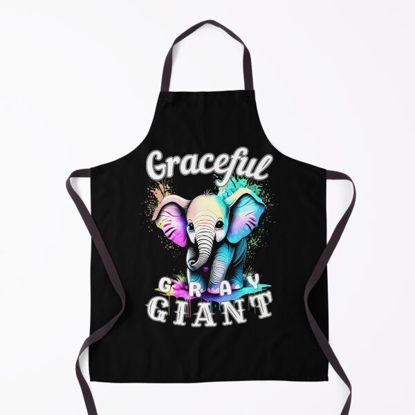 Item preview, Graceful Gray Giant. surreal elephant designed and sold by ElephantVibes.