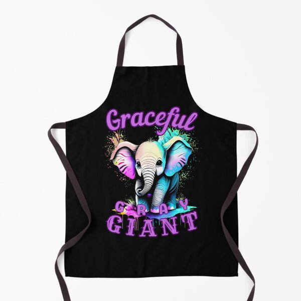 Item preview, Graceful Gray Giant. elephant quote designed and sold by ElephantVibes.