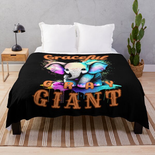 Item preview, Graceful Gray Giant. african elephant designed and sold by ElephantVibes.