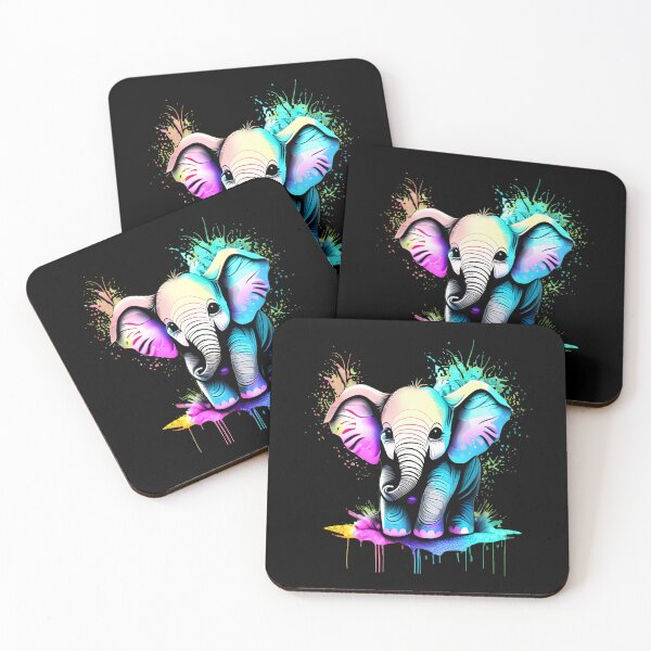 Item preview, Colorful Elephant designed and sold by ElephantVibes.