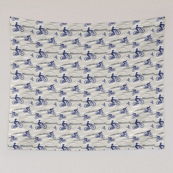 Item preview, Bike Riding through the Mountains designed and sold by VintageStyle.