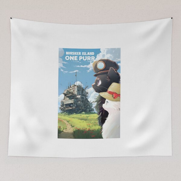 Item preview, Whisker Island - Curious designed and sold by PB-Sandwich.
