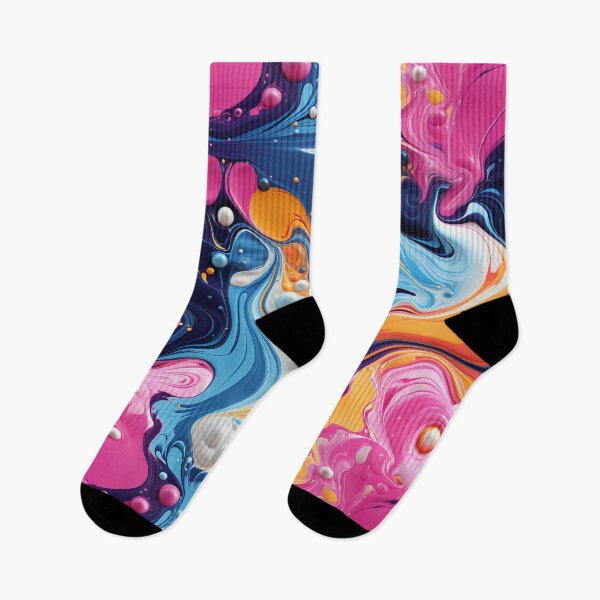 Item preview, Fluid Acrylic Pouring Abstract seamless pattern. designed and sold by Bankza.