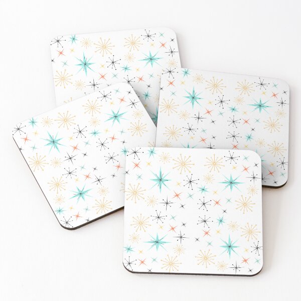 Item preview, MCM Stars Mid Century Modern Starry Christmas Design designed and sold by spoeg.