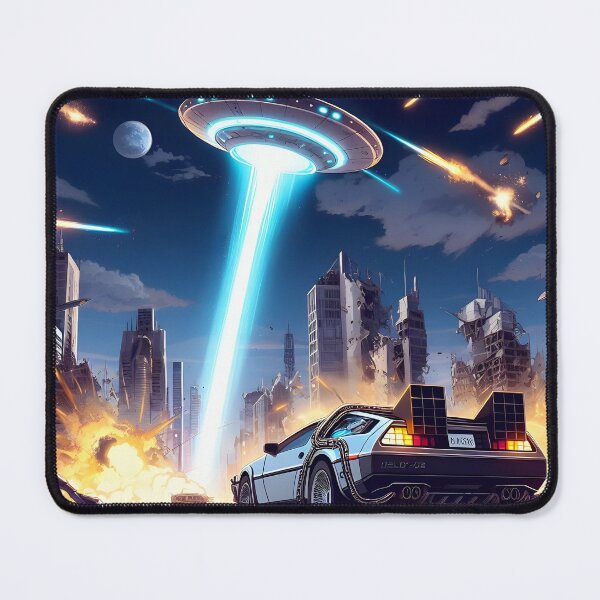 Artikelvorschau, BTTF x Krieg der Welten entworfen und verkauft von GokaiRedbubble.