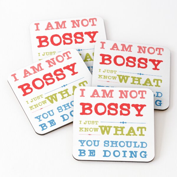 Item preview, I am not bossy I just know what you should be doing for funny present designed and sold by MorningTeeNmore.