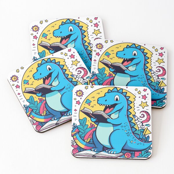 Item preview, The joy of little dinosaur reading designed and sold by MindFrank.