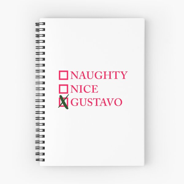 Item preview, Gustavo Rocque Santa's List designed and sold by ArtThatGlitters.